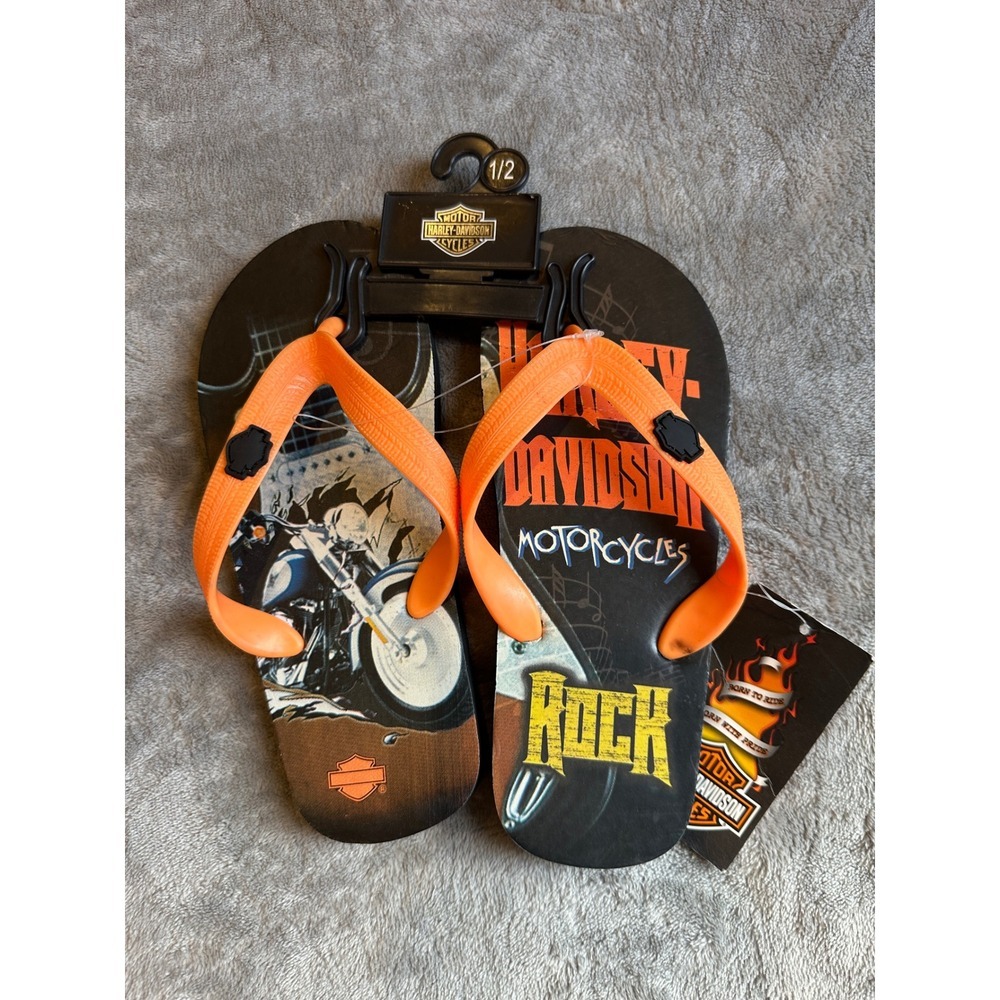 Kids Harley Davidson Sandals, New with‎ tag
